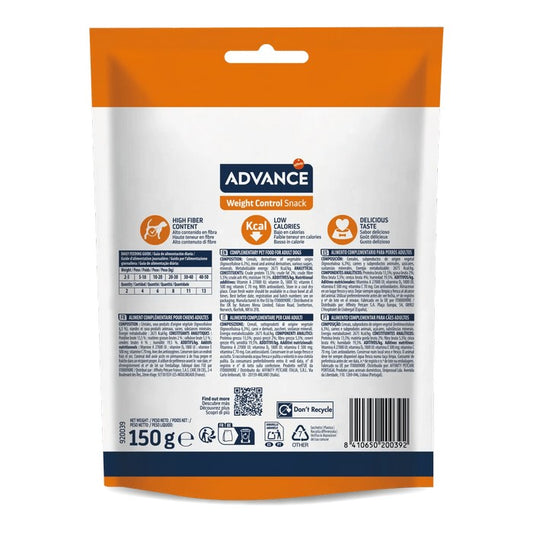 Advance Weight Control Snack 150g - ADVANCE - 64761765003642