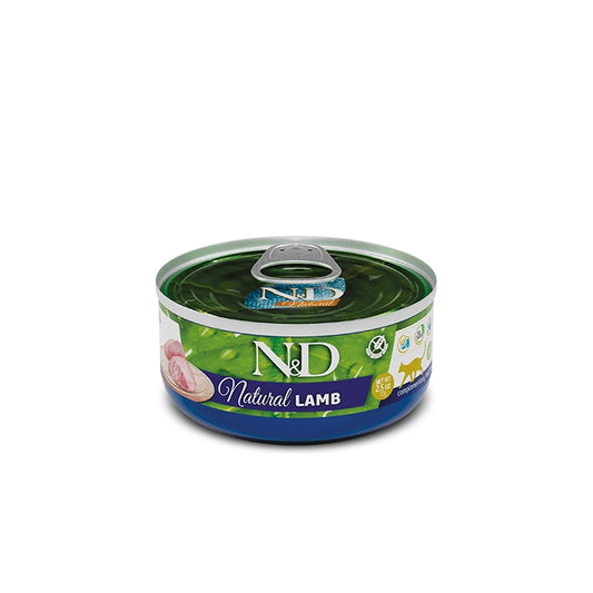 N&D Natural Cat Agnello Adult 70g - FARMINA - 64826468237690