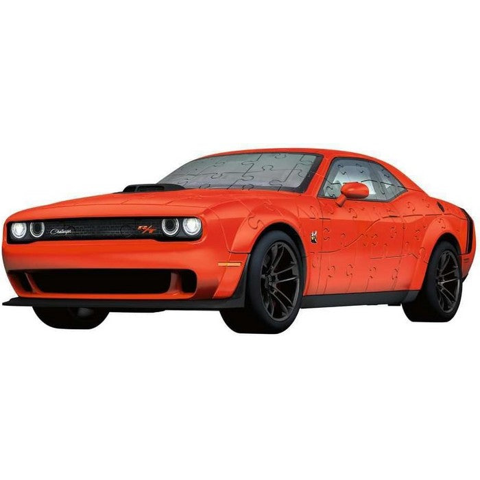 Dodge Challenger rossa Puzzle 3D