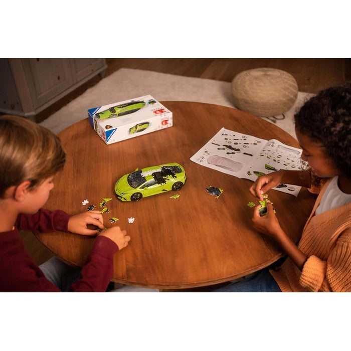 Lamborghini Huracan verde Puzzle 3D