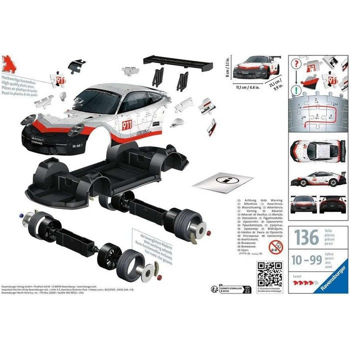 Porche 911 GT3 CUP Puzzle 3D