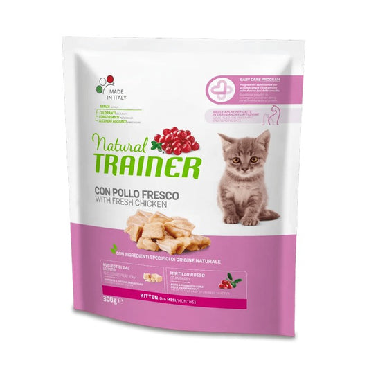 Natural Trainer Cat Kitten con Pollo - NATURAL TRAINER - 64761855377786