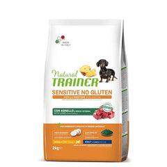 Natural Trainer Sensitive No Gluten Small&Toy Adult con Agnello