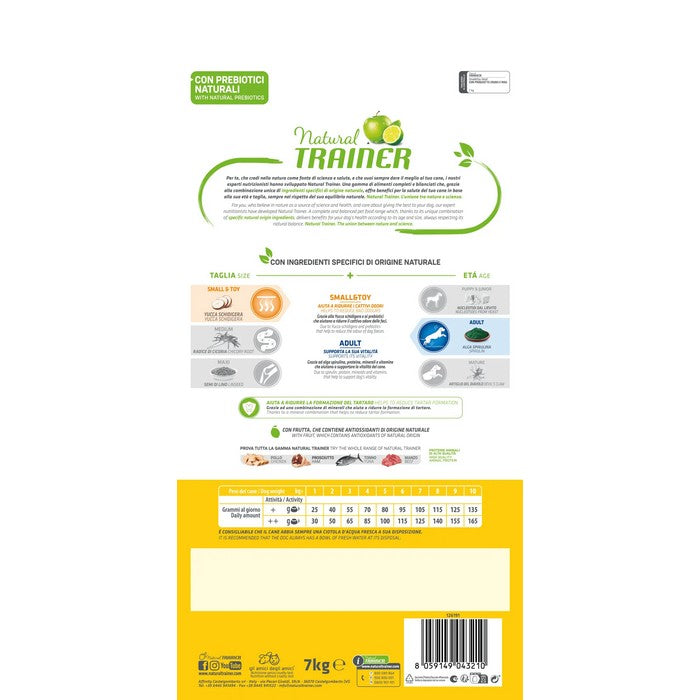 Natural Trainer Small&Toy Adult con Prosciutto crudo - NATURAL TRAINER - 64761940836730