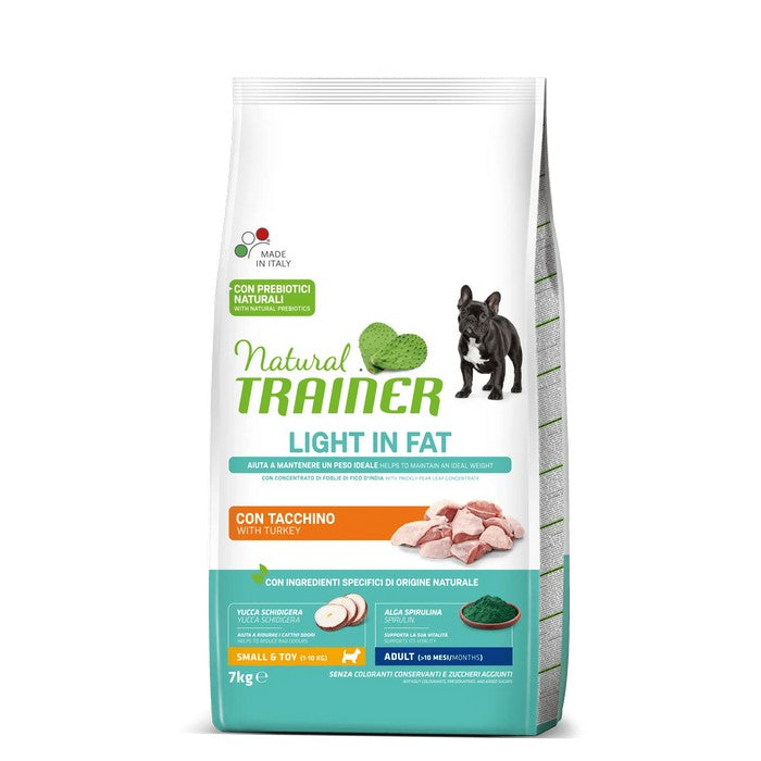 Natural Trainer Small&Toy Adult Light in fat con Tacchino - NATURAL TRAINER - 64761949946234