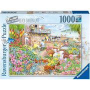 Puzzle per adulti 1000 pezzi Caffe su Spiaggia