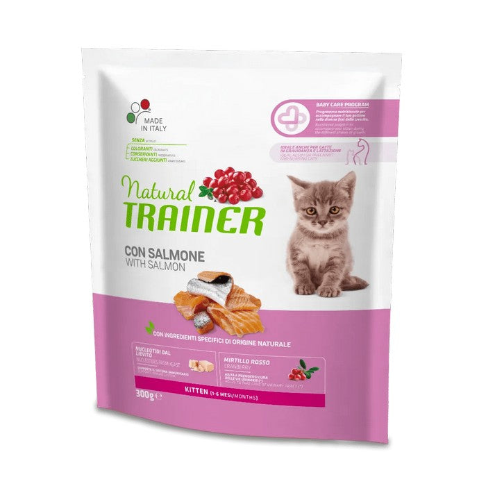 Natural Trainer Cat Kitten con Salmone - NATURAL TRAINER - 64761862553978