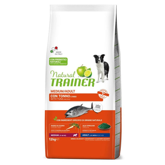 Natural Trainer Medium Adult con Tonno - NATURAL TRAINER - 64761878511994
