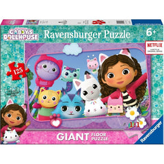 Puzzle Giant per bambini 125 pezzi Gabby's Dollhouse
