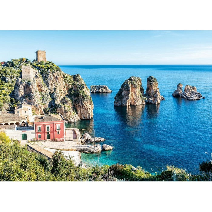 Puzzle per adulti 1000 pezzi Faraglioni di Scopello