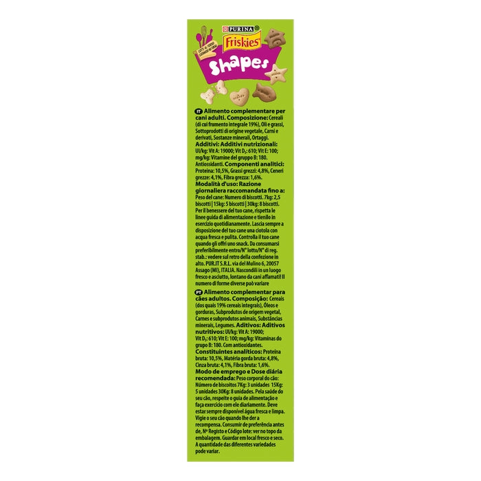 Purina Friskies Shapes Biscotti per cane 400g