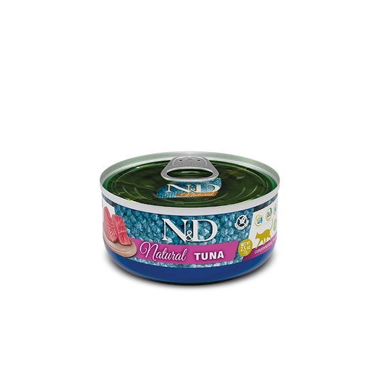 N&D Natural Cat Tonno Adult 70g - FARMINA - 64826470728058