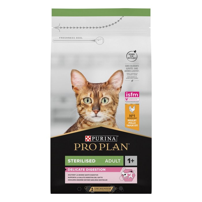 Purina Pro Plan Adult Sterilised Delicate Digestion ricco in pollo