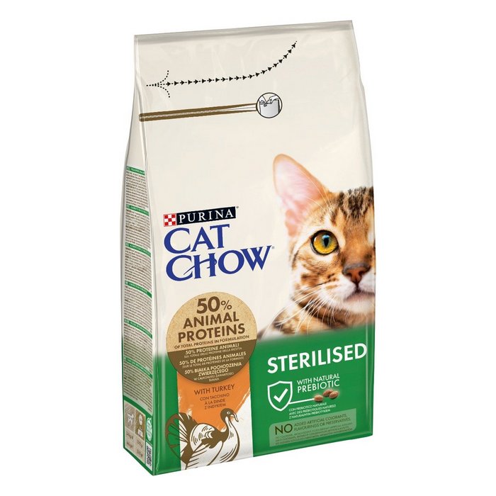Purina Cat Chow Adult Sterilised ricco in tacchino