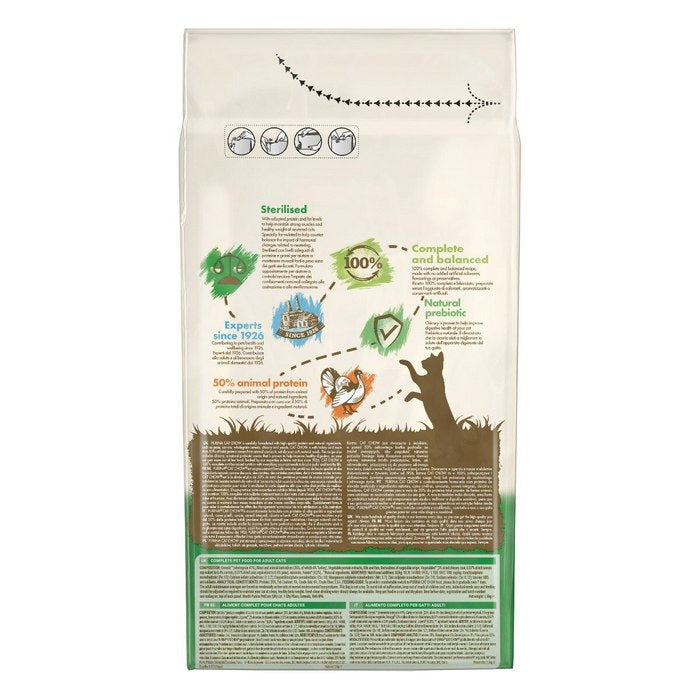 Purina Cat Chow Adult Sterilised ricco in tacchino
