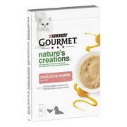 Purina Gourmet Nature's Creation Exquisite Puree con Salmone e carota 50g
