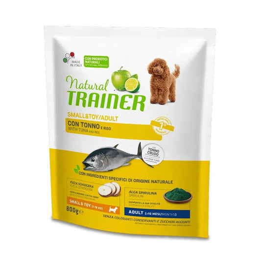 Natural Trainer Small&Toy Adult con Tonno - NATURAL TRAINER - 64761941983610