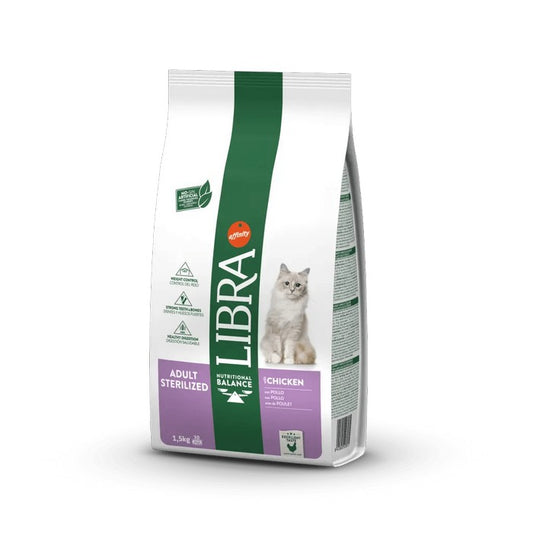 Libra Cat sterilized con pollo Adult - LIBRA - 