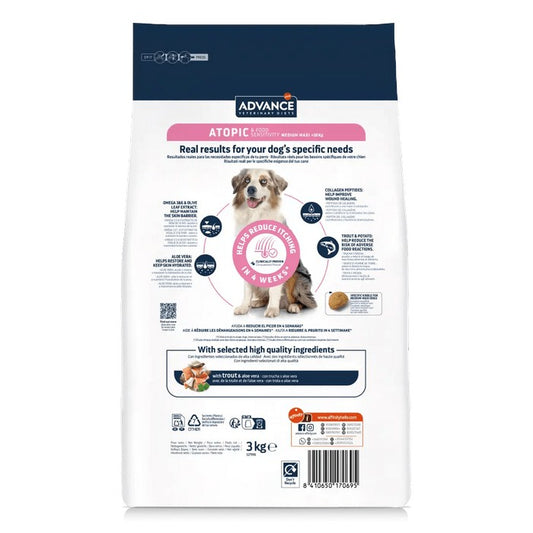 Advanced Veterinary Diets Atopic Sensitivity Medium Maxi - ADVANCE - 64761765986682