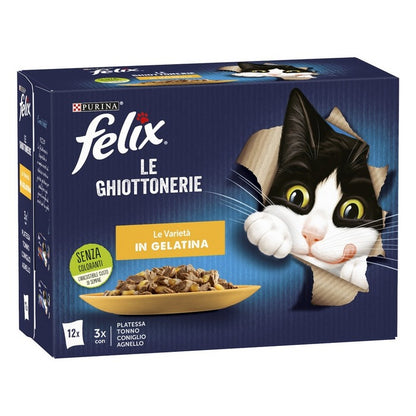 Purina Felix Le Ghiotterie Le varietà 12x85g