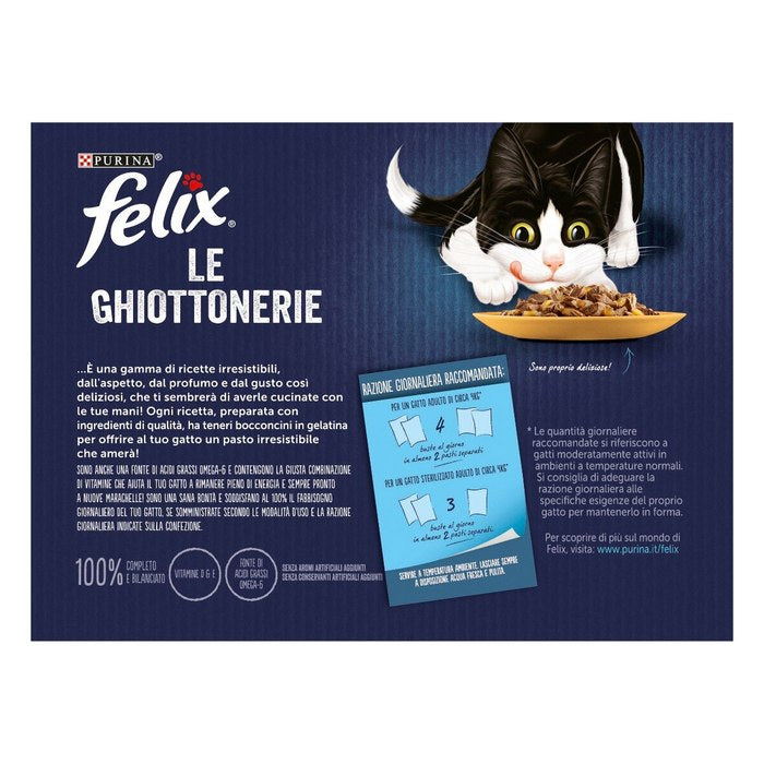Purina Felix Le Ghiotterie Le varietà 12x85g - PURINA - 66184881897850