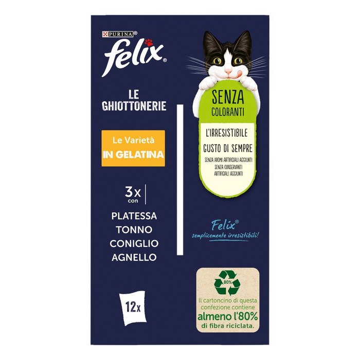 Purina Felix Le Ghiotterie Le varietà 12x85g - PURINA - 66184882323834