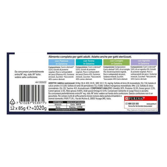 Purina Felix Le Ghiotterie Le varietà 12x85g - PURINA - 66184882749818