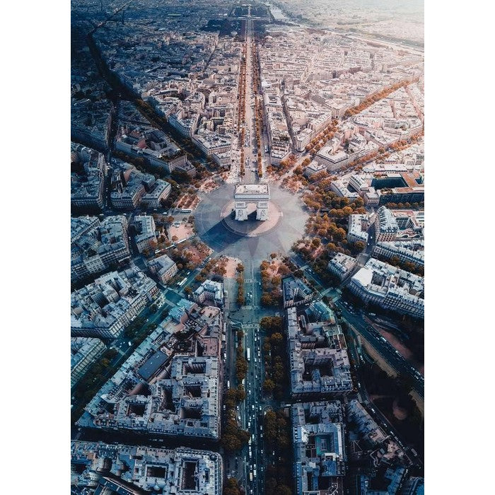 Puzzle per adulti 1000 pezzi Parigi dall'alto
