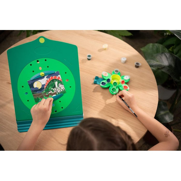 Creart kit pittura per bambini Atelier dei dinosauri