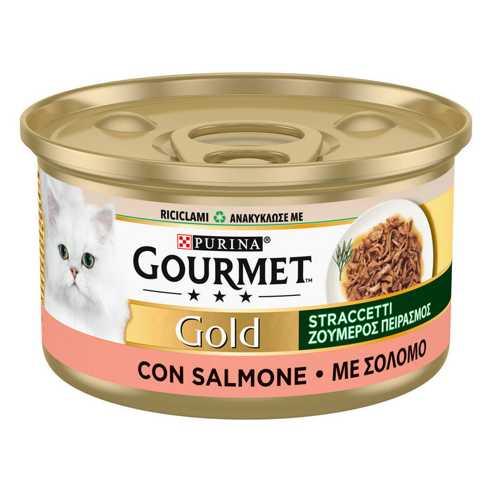 Purina Gourmet Gold Straccetti con Salmone 85g