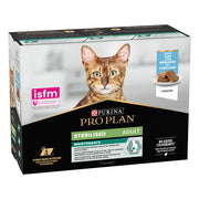 Purina Pro Plan Adult Sterilised Terrine con merluzzo 10x75g