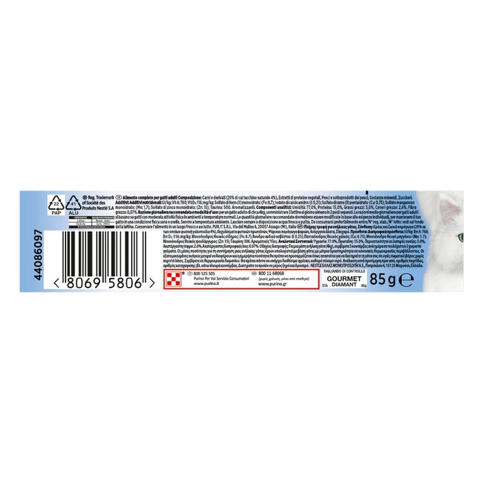 Purina Gourmet Diamant Sfilaccetti con Tacchino 85g