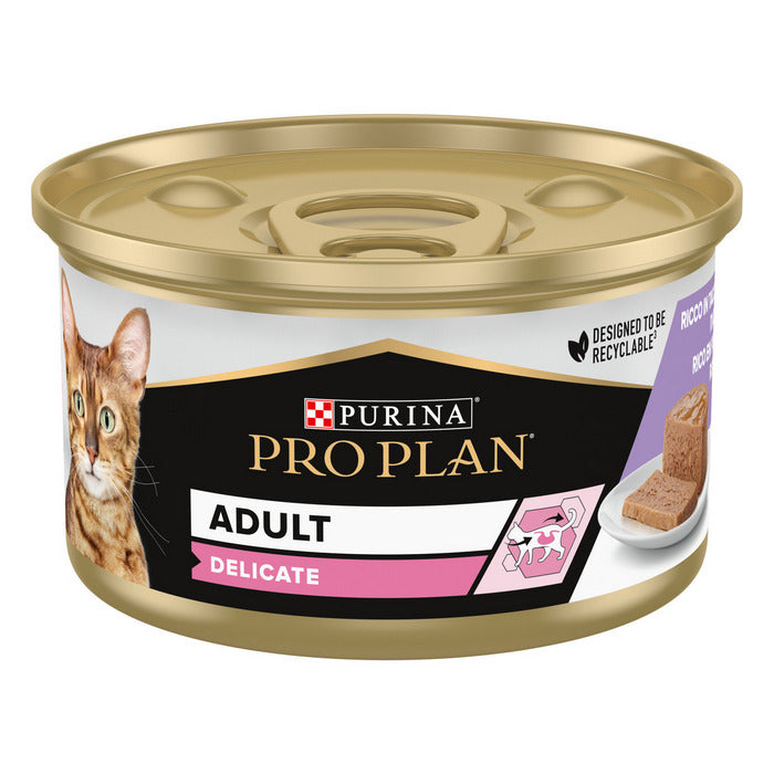 Purina Pro Plan Delicate Mousse con Tacchino 85g