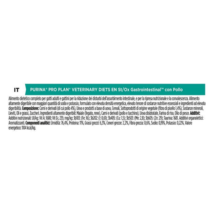 Purina Pro Plan Veterinary Diets Gastrointestinal Pollo 10x85g