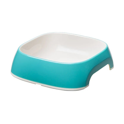 Ciotola colorata in plastica per cani e gatti M