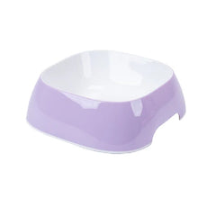 Ciotola colorata in plastica per cani e gatti M