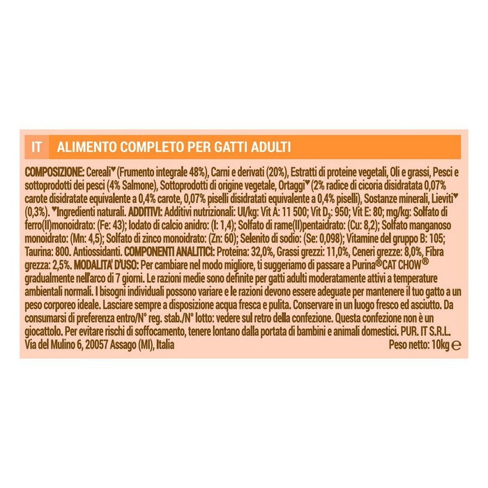 Purina Cat Chow Adult ricco in salmone