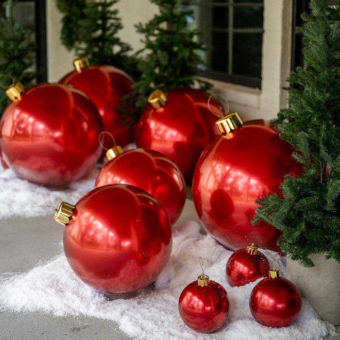 Palla di natale gigante gonfiabilie medium 18" - Holiball