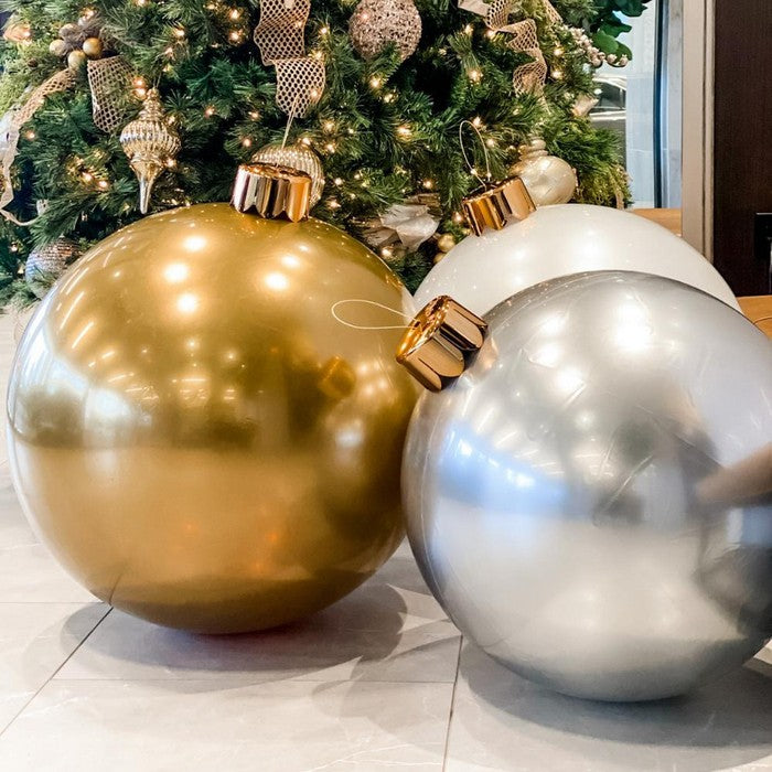 Palla di natale gigante gonfiabilie medium 18" - Holiball