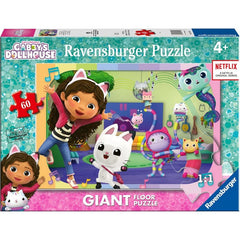 Puzzle Giant per bambini 60 pezzi Gabby's Dollhouse