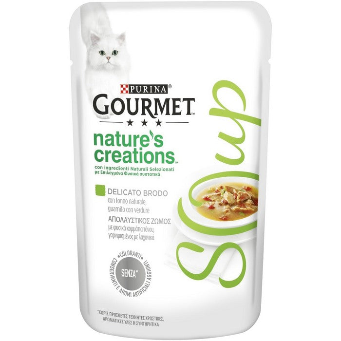 Purina Gourmet Nature's Creations Soup con tonno e verdure 40g