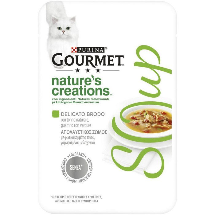 Purina Gourmet Nature's Creations Soup con tonno e verdure 40g