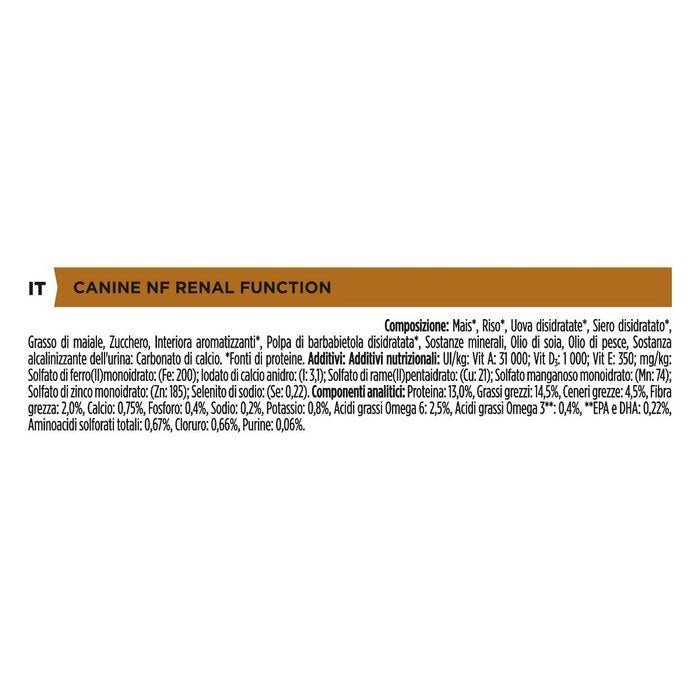 Purina Pro Plan Veterinary Diets NF Renal Function