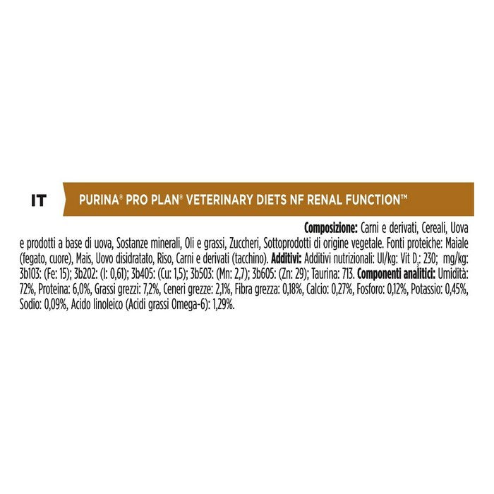 Purina Pro Plan Veterinary Diets NF Renal Function Mousse