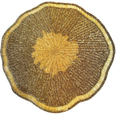 Tovaglietta con perline di vetro colorate 36 cm