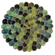 Tovaglietta tonda con perline di vetro colorate ø36 cm - Fantasy