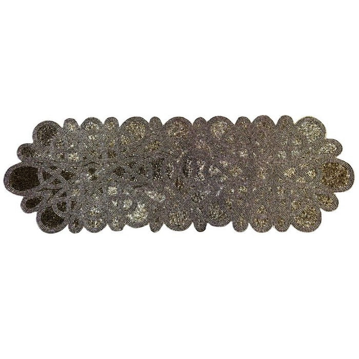 Runner con perline colorate 30x90 cm