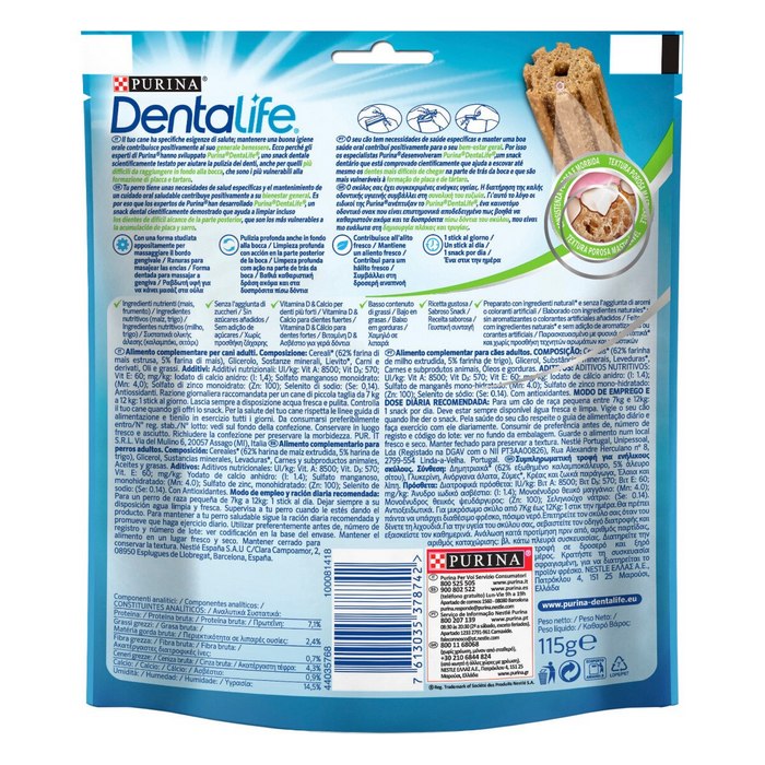 Purina Dentalife Snack igiene orale cane Small 115g