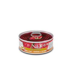 N&D Quinoa Cat Aringa e cocco Adult 70g