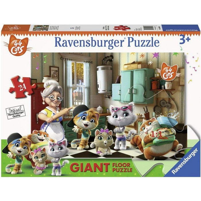 Puzzle Giant per bambini 24 pezzi 44 gatti